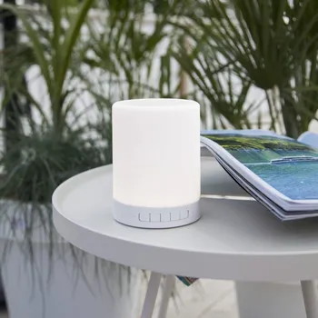 Lampička Reproduktor bluetooth s regulovatelným LED osvětlením, Star Trading