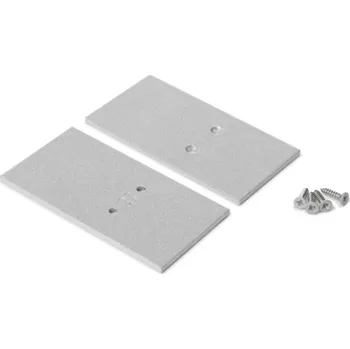 LED lišta Koncovka WIRELI VARIO30-08 + 30-02 + 30-09 stříbrná kov, pár