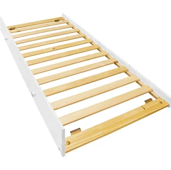 Postel Výsuvná postel TORINO 90x200 bílý lak
