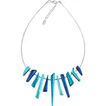 LAMOUR Náhrdelník Crystal tyrkysový L0044T