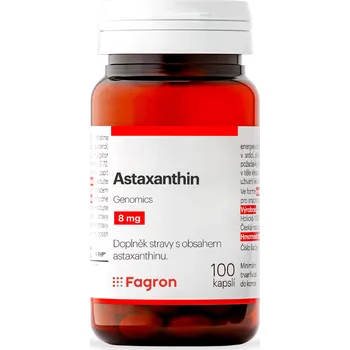 Přírodní produkt Fagron Astaxanthin 8 mg 100 cps.