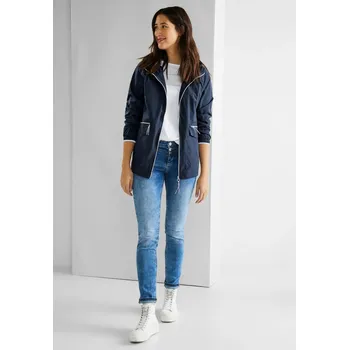 Dámský kabát Větrovka Street One 201806 sytě modrá Velikost: 38