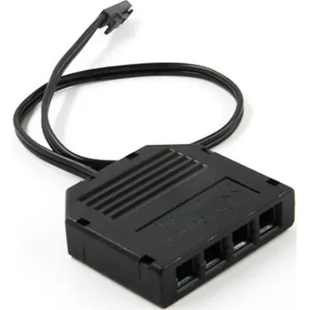 Příslušenství pro LED osvětlení Rozbočovací krabička 4x JST-M samice + 20cm kabel, ks