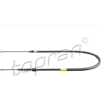 Lanko parkovací brzdy Tažné lanko, parkovací brzda, , 0522655, 24443834, 522655, TOPRAN, 207 190