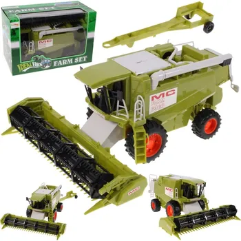 autíčko Ideal Farm dětský kombajn s příslušenstvím