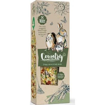Krmivo pro hlodavce Witte Molen Country Sticks tyčinky mrkev&pórek 110g