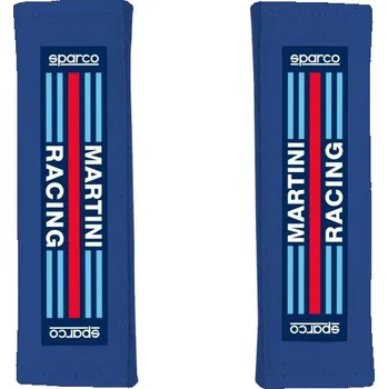 Návlek na bezpečnostní pás Sparco Návlek bezpečnostního pásu Martini Racing Modrá