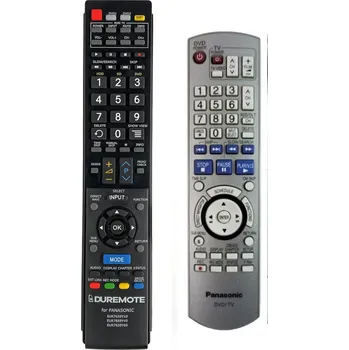 Dálkový ovladač PANASONIC EUR7659Y10 + ovládání TV (mini TV) - dálkový ovladač duplikát