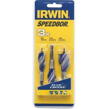Vrták Vrtáky BLUE GROOVE 6X sada 3ks 16-22mm IRWIN