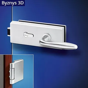 Dveřní kování ACT SERVIS ACT - Cina Byznys HR 3D Provedení: PZ (vložkový zámek), Povrch: IN - nerez