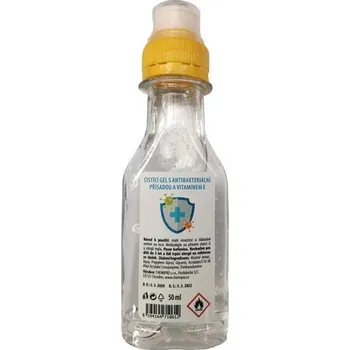 Péče o ruce Čisticí gel na ruce s antibakteriální složkou a vitamínem E 50ml