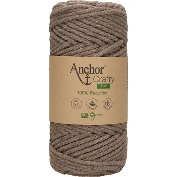 Příze Anchor Crafty fine 107 Béžová (Příze na macrame Anchor Crafty fine 107 Cinnamon)