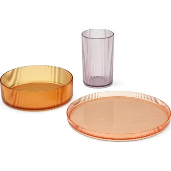 Jídelní set LIEWOOD Jídelní set Kain - Misty lilac mix