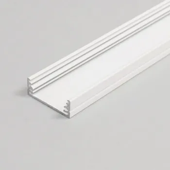 LED lišta Profil WIRELI WIDE24 G/W bílý lak, 2m (metráž)