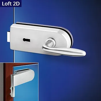 Dveřní kování ACT SERVIS ACT - Cina Loft OV 2D Provedení: BB (pokojový klíč), Povrch: IN - nerez