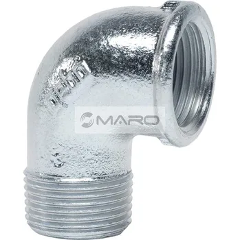 Instalatérský materiál GEBO Koleno pozinkované 90° č.92 FM 3/8", 92-3V