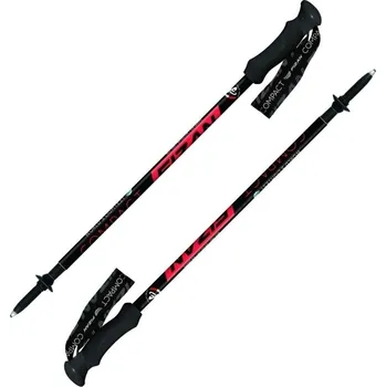 Trekingová hůl FIZAN Compact Red 59-132 cm