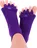 Happy Feet Adjustační ponožky fialová, M (39-42)
