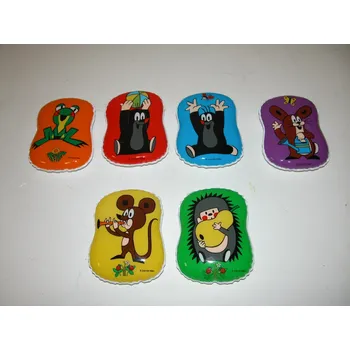 Dekorativní polštářek PÍSKACÍ POLŠTÁŘEK - KRTEČEK a KAMARÁDI