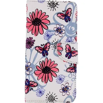 Pouzdro na mobilní telefon Pouzdro Xiaomi Poco M3 Pro knížkové Flowers (kryt neboli obal na Xiaomi Poco M3 Pro)