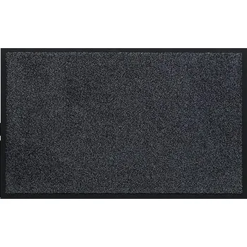Rohožka Antracitová vnitřní čistící pratelná rohož FLOMA Watergate - D 40cm a Š 60cm 81715656