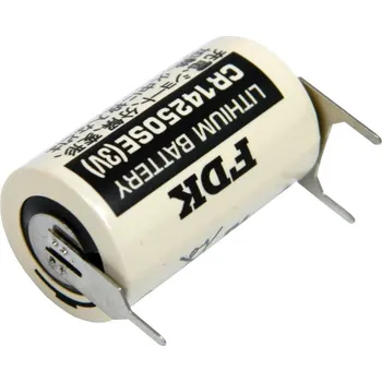Článková baterie Akumulátor 3V / 900mAh CR14250SE FDK pájecí vývody do plošného spoje