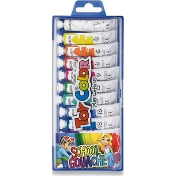 Vodová barva Temperové barvy Toy Color, 12 barev