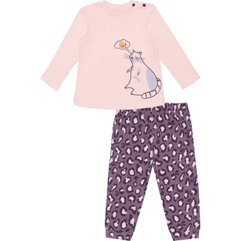 Dívčí pyžamo Dívčí pyžamo - Winkiki WNG 02823, růžová/ fialová Barva: Růžová, Velikost: 86