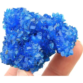 Přírodní kámen Chalkantit - modrá skalice (34,7g)