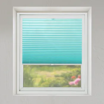Roleta FOA Plisé roleta, Průsvitná, Tyrkysová, P 022 , 30 x 50 cm