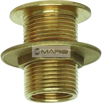 Fitinka Průchodka k nádrži mosazná MF 1/2" x 3/8", 2007/B 1/2X3/8