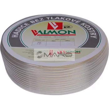 Zahradní hadice Valmon Hadice PVC 2002 bez tlakové kostry 7,9 mm (5/16"), transparentní (svitek 100 m), 120028100