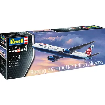 Plastikový model Revell Boeing 767-300ER British Airways Chelsea Rose 1:144
