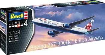 Plastikový model Revell Boeing 767-300ER British Airways Chelsea Rose 1:144