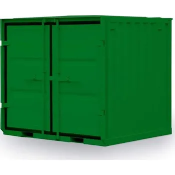 Skladový kontejner Skladový ocelový kontejner 1980x1950x1910 mm zelený RAL6029