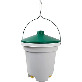Chov hospodářského zvířete Kbelíková napáječka pro drůbež s niply