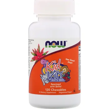 Now Foods Now Kid Vits Berry Blast multivitamín pro děti 120 tob.