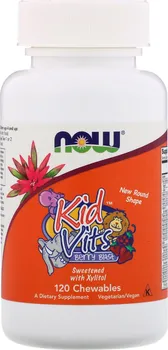 Now Foods Now Kid Vits Berry Blast multivitamín pro děti 120 tob.