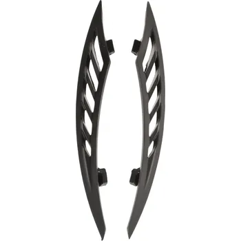 Helma na motorku Zd. kryt ventilace pro přilby movements s, airoh (černý)