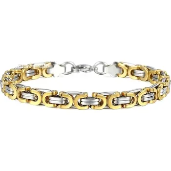 Náramek Pánský ocelový náramek Diego, Gold
