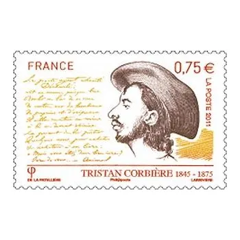 Poštovní známka Post France (2011) MiNr. 5058 ** - Francie - Tristan Corbière, básník
