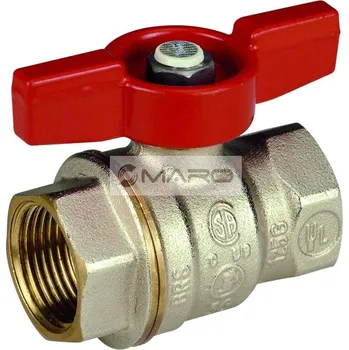 Vodovodní kohout Giacomini Kohout kulový R911 s motýlem FF 1/2", PN 42, R911X023