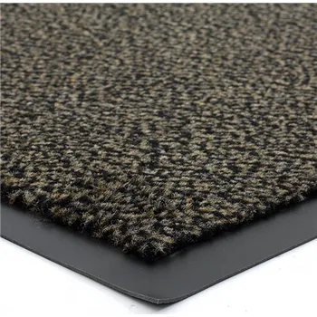 Rohožka Hnědá vnitřní čistící rohož FLOMA Mars - D 60cm, Š 80cm a V 0,5cm 81715363