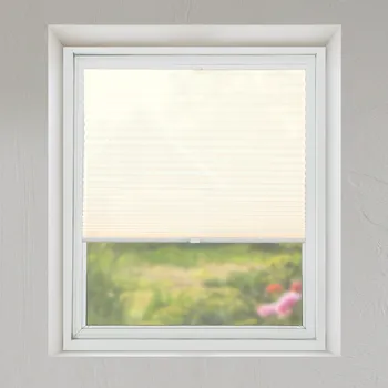 Roleta FOA Plisé roleta, Průsvitná, Světle žlutá, P 004 , 100 x 70 cm