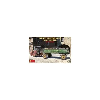 Plastikový model 1/35 German Tractor D8506 with Trailer (2x camo)