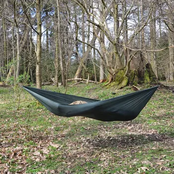 Houpací síť DD Hammocks Hamaka SuperLight 270g - OLIVE