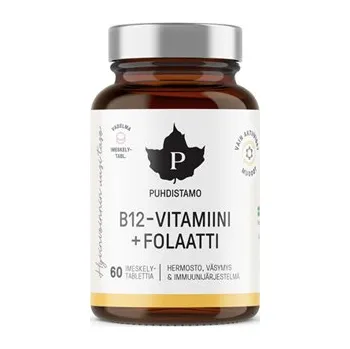 Puhdistamo Vitamin B12 Folate 60 tablet