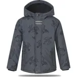 Chlapecká šusťáková bunda - KUGO PB7100, šedá Barva: Šedá, Velikost: 98