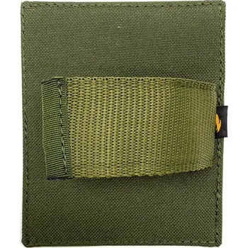 turistický batoh JUBÖ Organizér na suchý zip Velcro GUN 12x10 cm - zelený