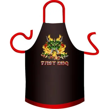 Kuchyňská zástěra Bavlněná zástěra Čertovské BBQ